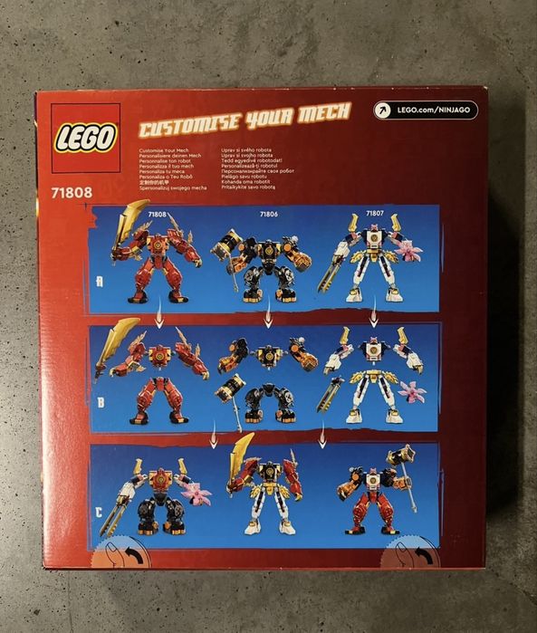 LEGO® 71808 Ninjago - Mech żywiołu ognia Kaia
