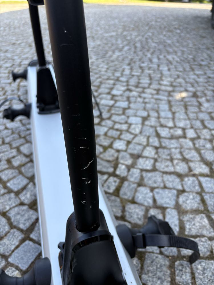 Bagażnik rowerowy  Thule do garażu kampera Carthago