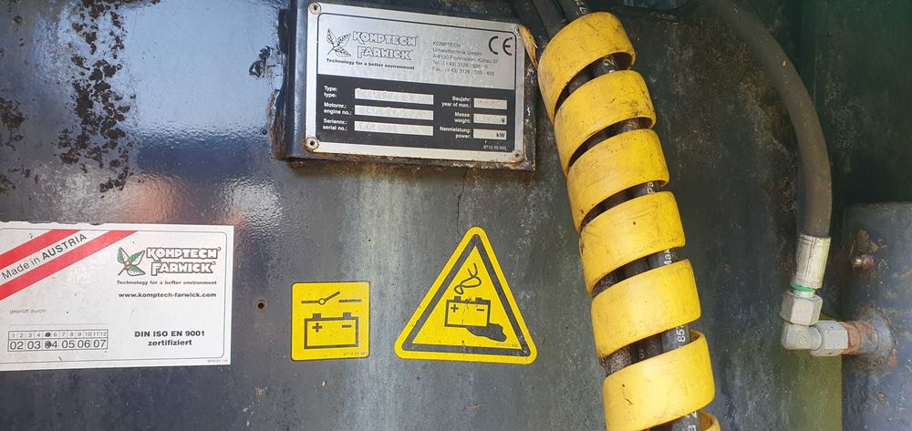 Komptech X60 CAT C9 Doppstadt przewracarka do kompostu Doppstadt
