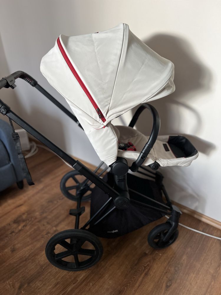 Spacerówka Cybex Priam Scuderia Ferrari + śpiworek Cybex Ferrari