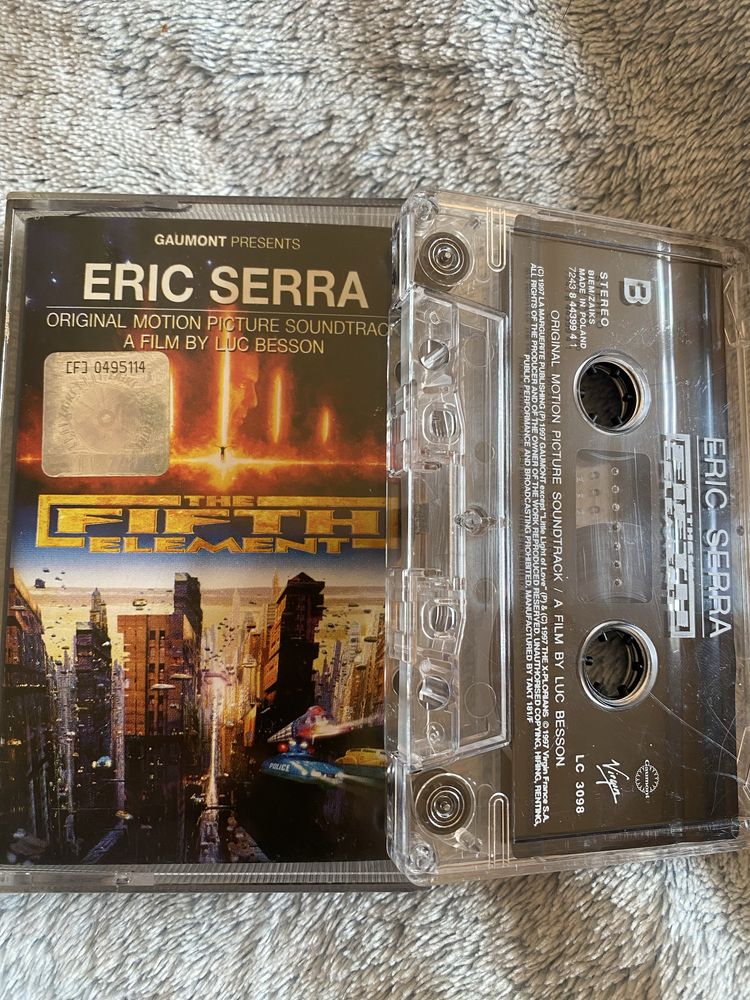 Eric Serra The Fifth element kaseta (Piąty element)