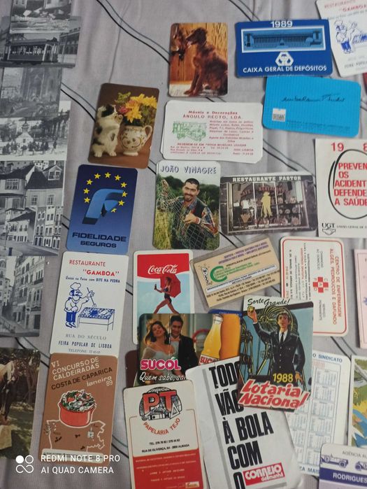 180 calendários de bolso com oferta