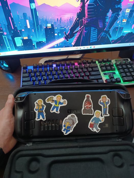 Ігрова консоль Steam Deck 512GB ÷ micro SD 512 +багато ігор+ДокСтанція