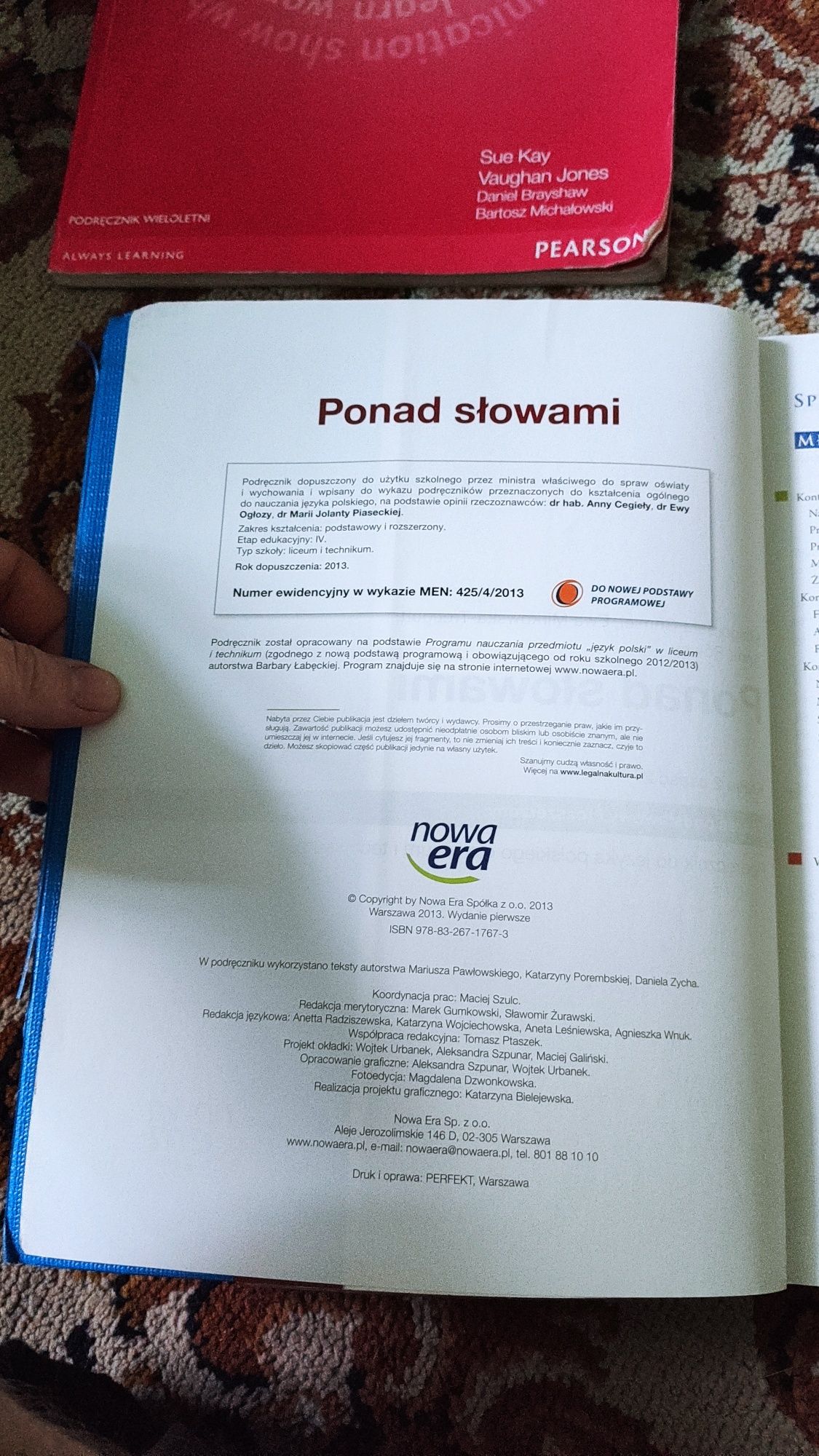 Ponad słowami klasa 2 część 2