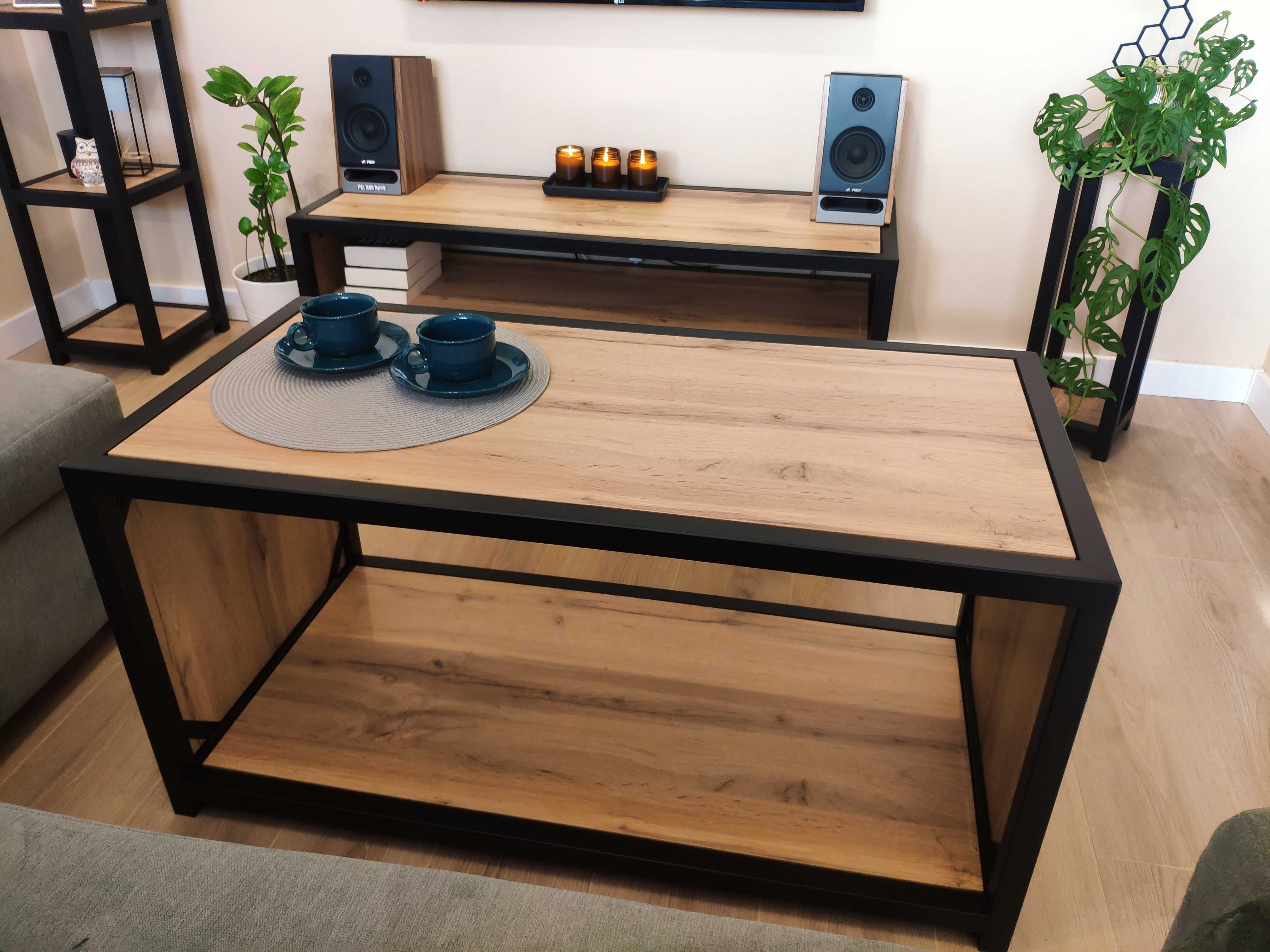 Zestaw mebli w stylu loftowym – meble loft Zaweo