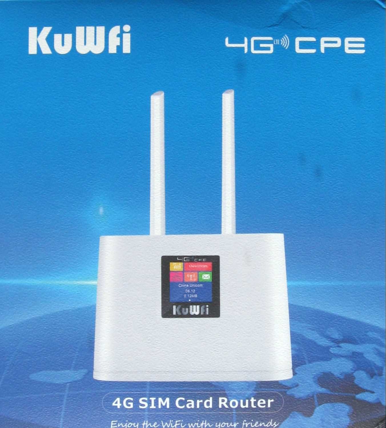 4G LTE-WiFi модем KuWFi CPF908, все частоты.