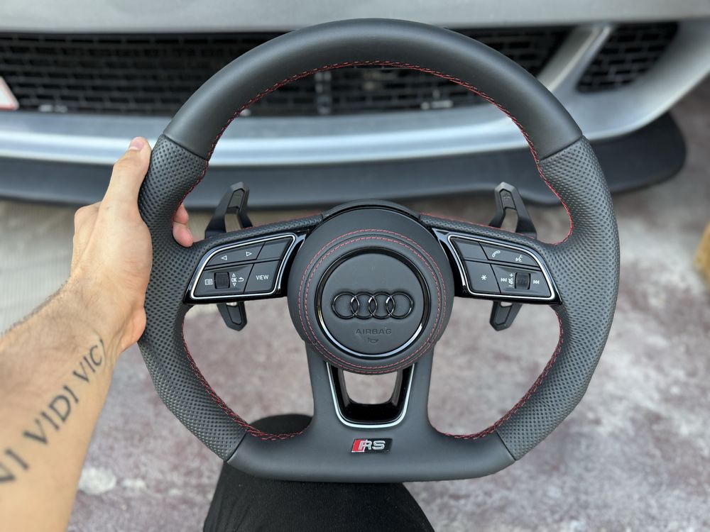 Kierownica + Poduszka Audi A3/S3/RS3 8V łopatki/multifunkcja