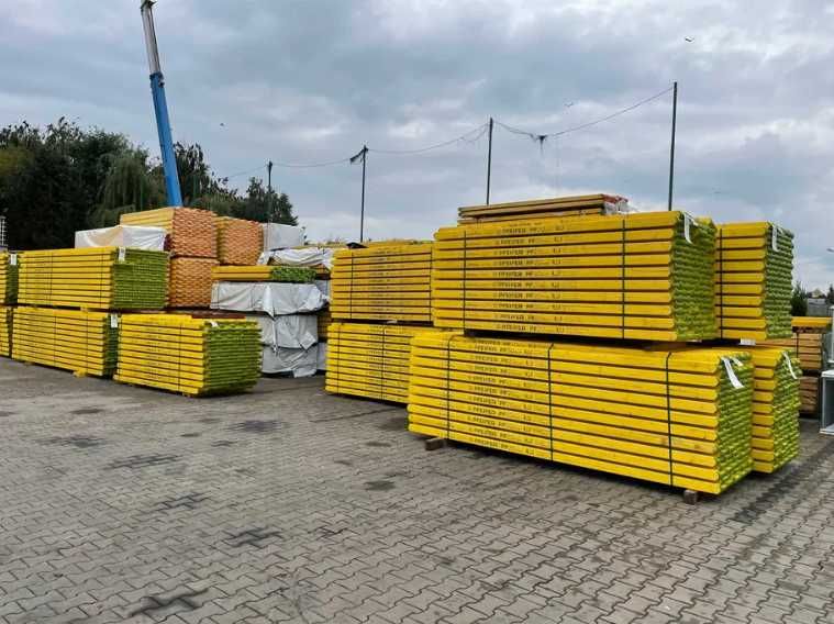 Zestaw szalunku stropowego na 100m2 sklejka podpory dźwigary głowice