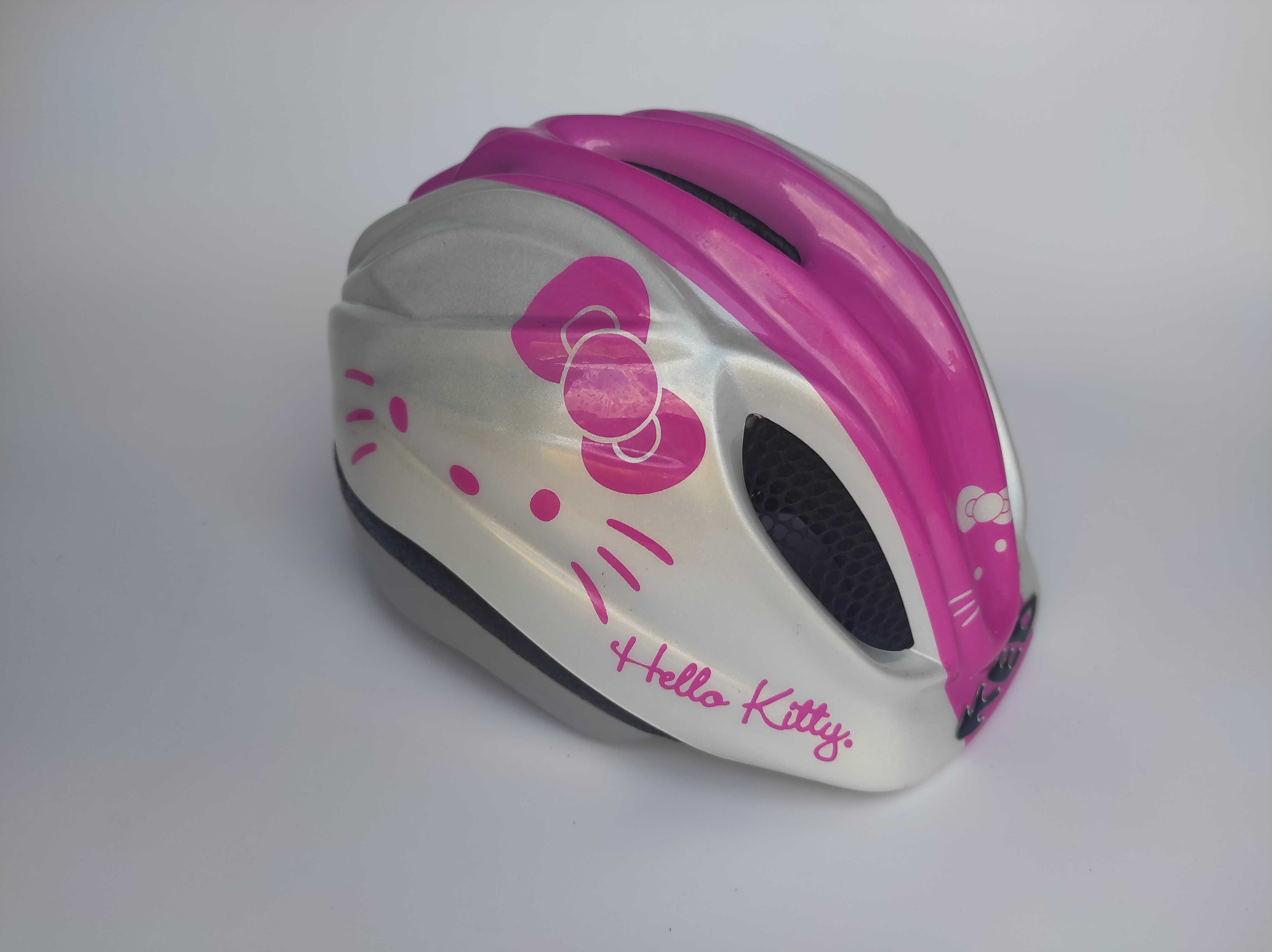 Детский шлем Ked Meggy 2 Hello Kitty, размер 46-51см, велосипедный