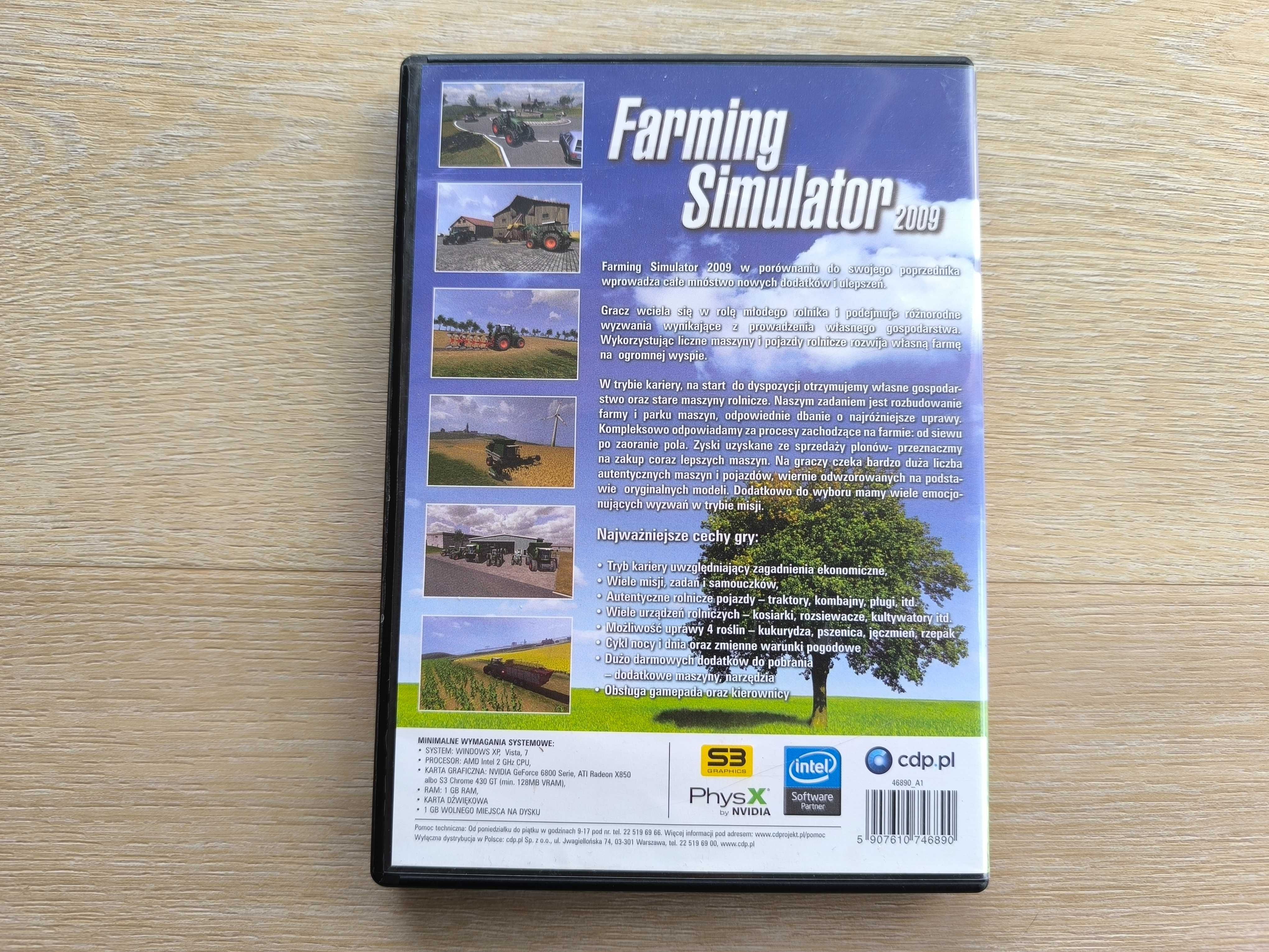Farming Simulator 2009 [PC] (POLSKA WERSJA) Polskie Wydanie Premierowe