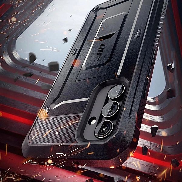 Etui Supcase Unicorn Beetle Pro na Samsung Galaxy A55/5G - czarne