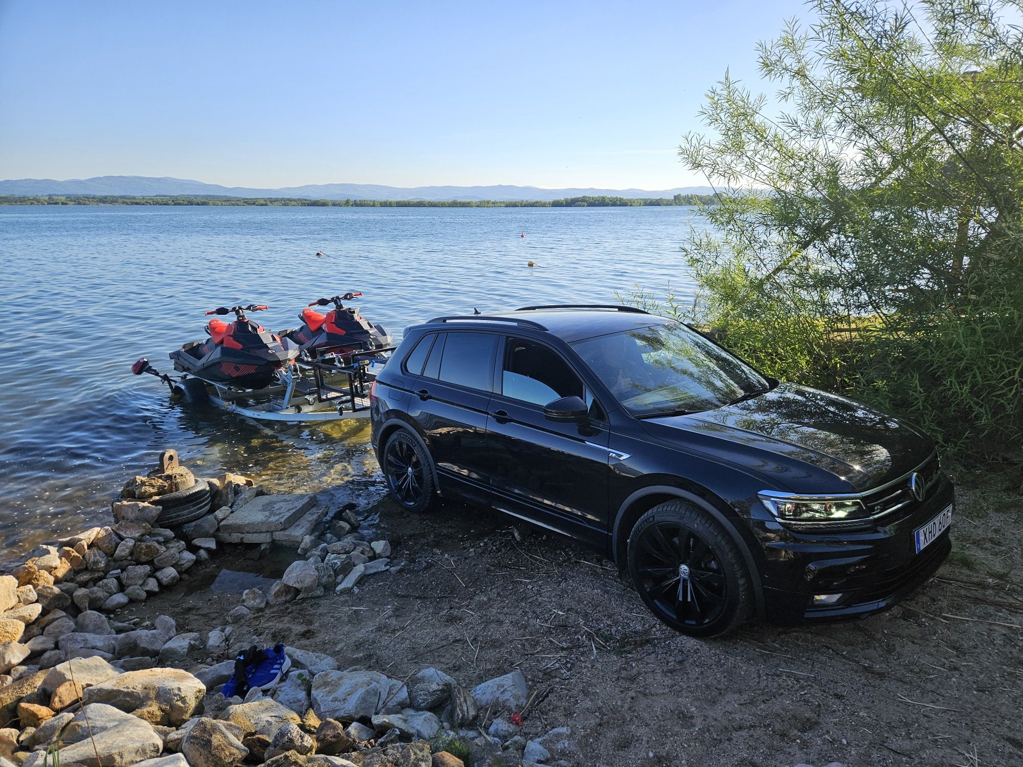 Sea-Doo trixx / przyczepka na dwa skutery / podwójna przyczepka