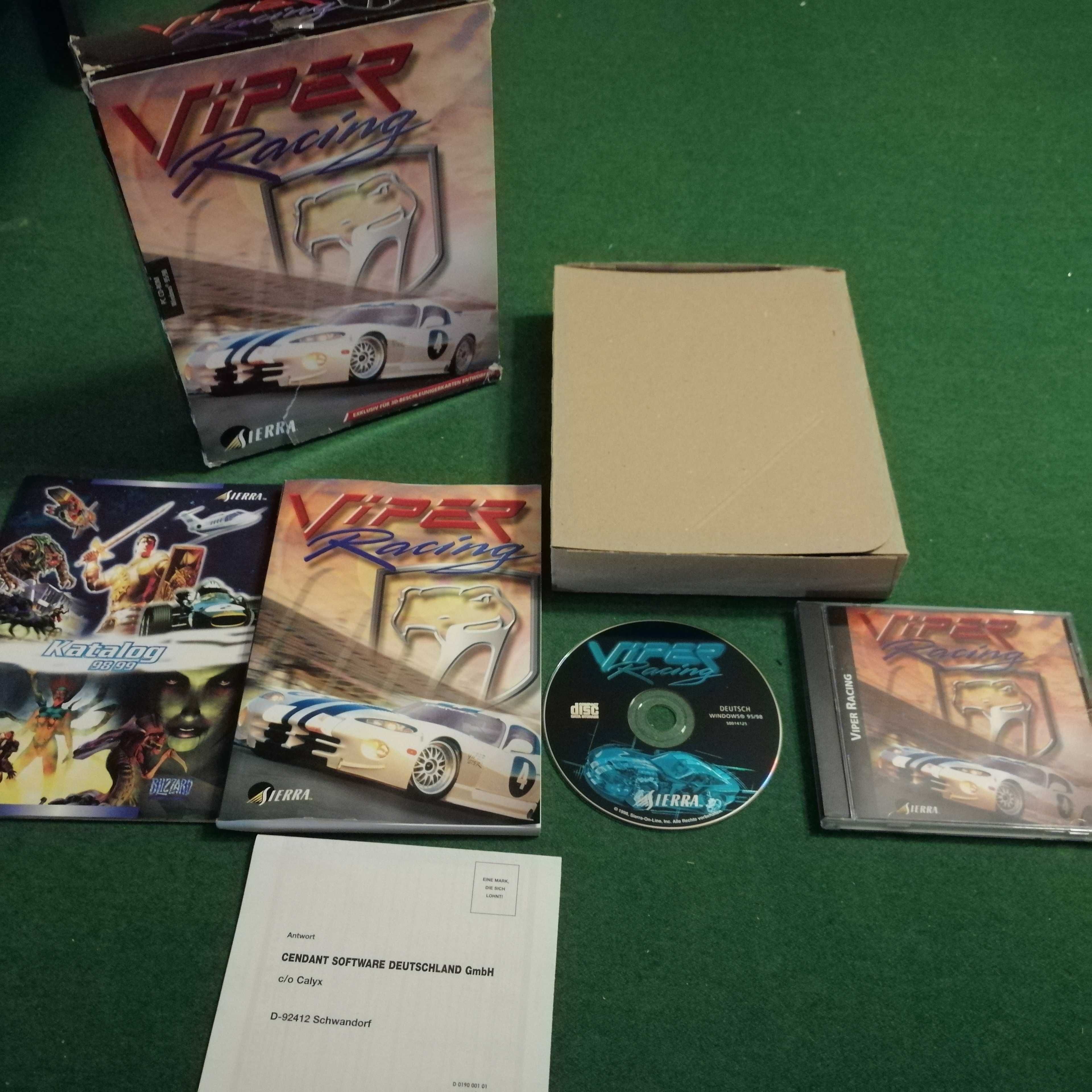 Gra PC - Viper Racing - Big Box! - Unikat!
