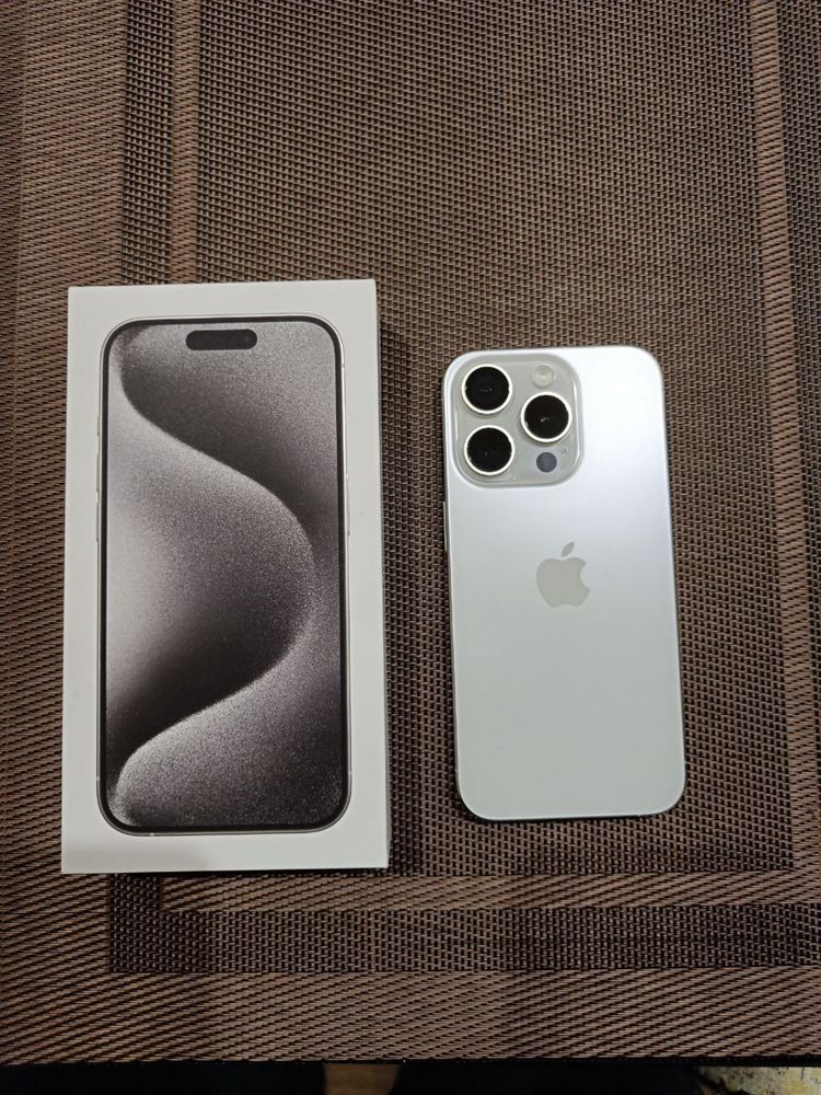 Iphone 15 pro 128gb White Titanium