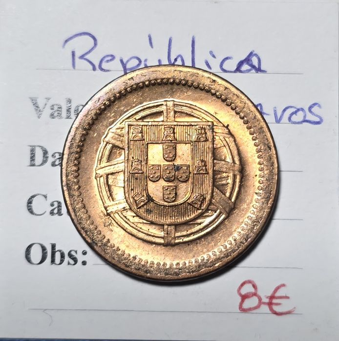 5 centavos 1921 soberba