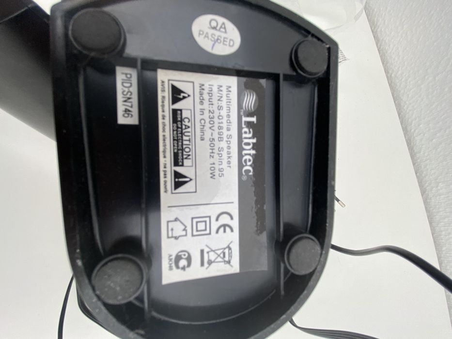 Labtec 2.0 Stereo Speaker Set for PC64552036896641123