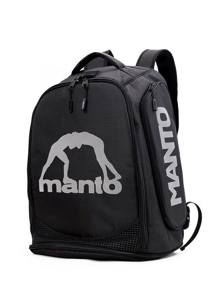 MANTO torba PLECAK treningowy NAJWIĘKSZY one XL czarny