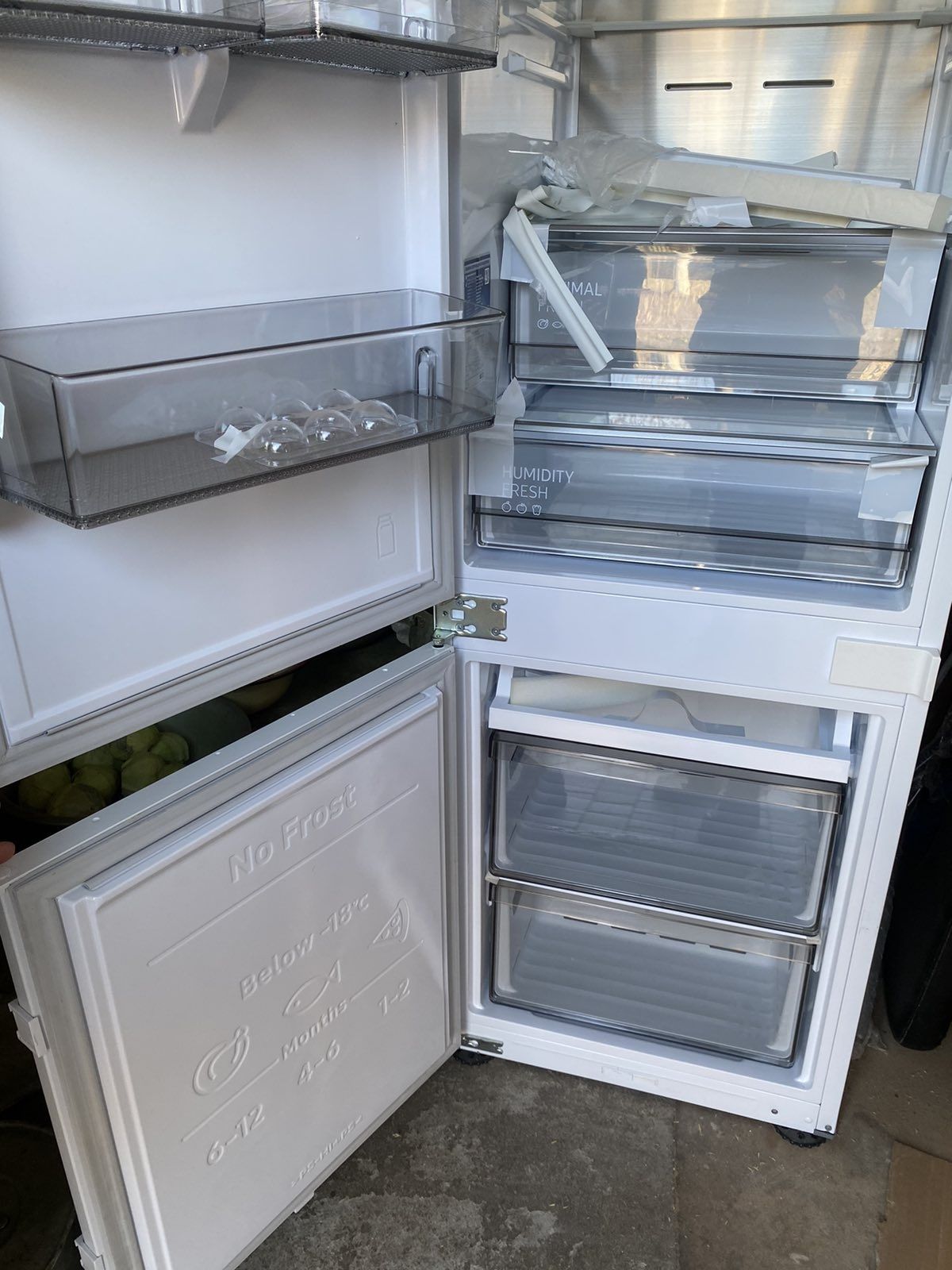Новий холодильник самсунг, Samsung - встройка