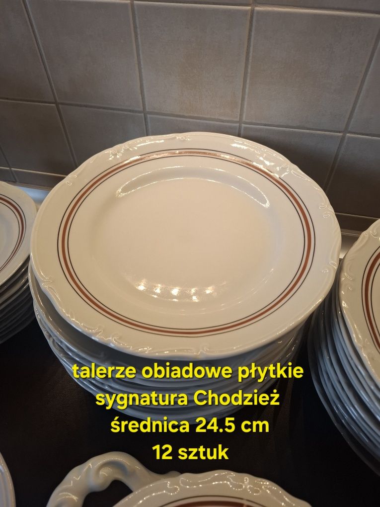 Chodzież serwis obiadowy