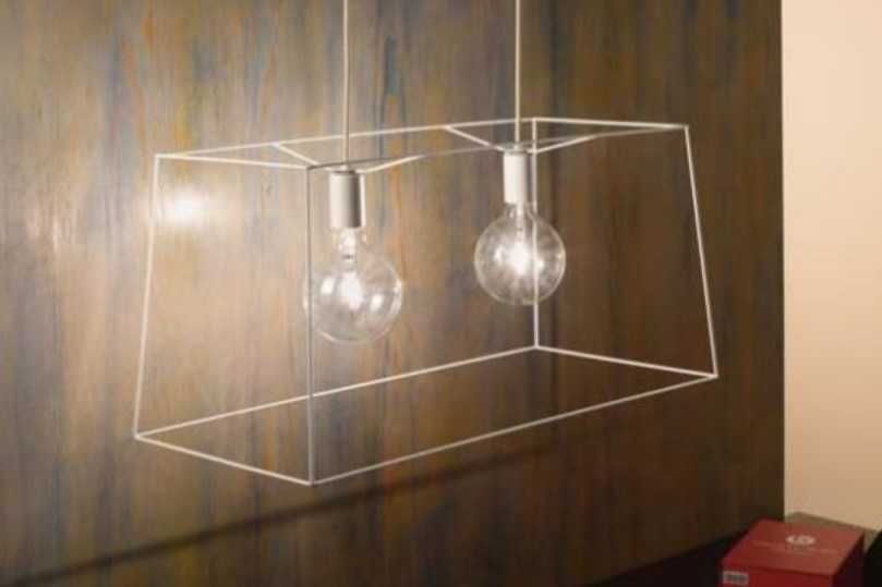 Lampa sufitowa wisząca na 2 żarówki - włoska firma Vesoi