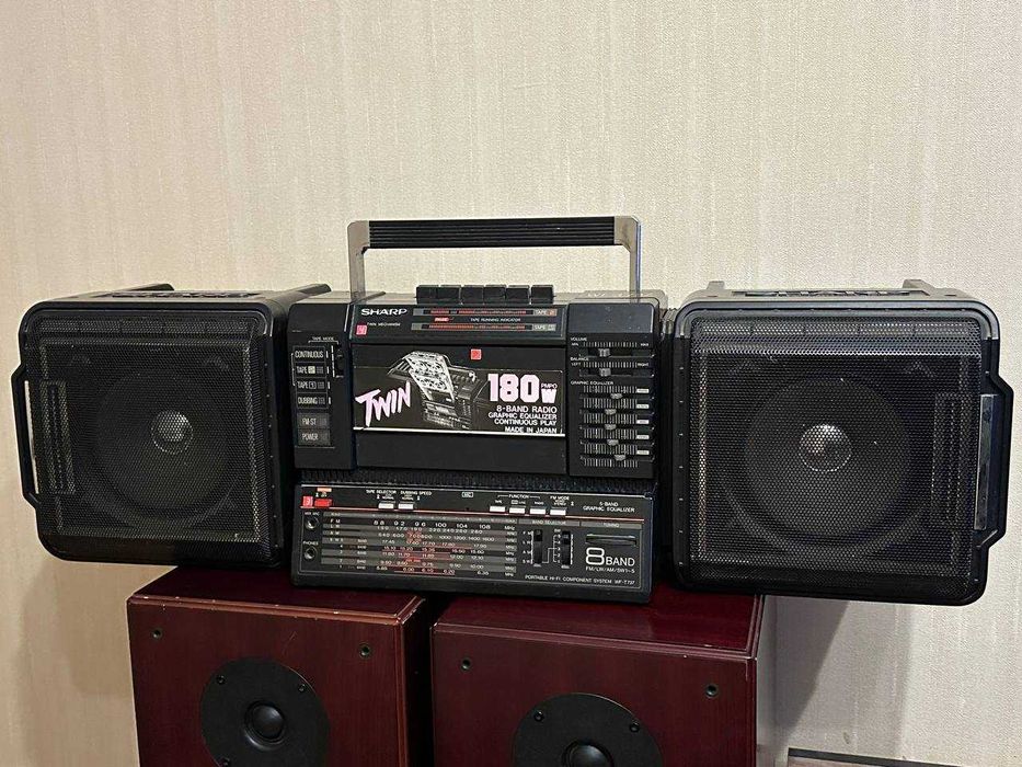 Магнитофон Sharp Twin WF-T737