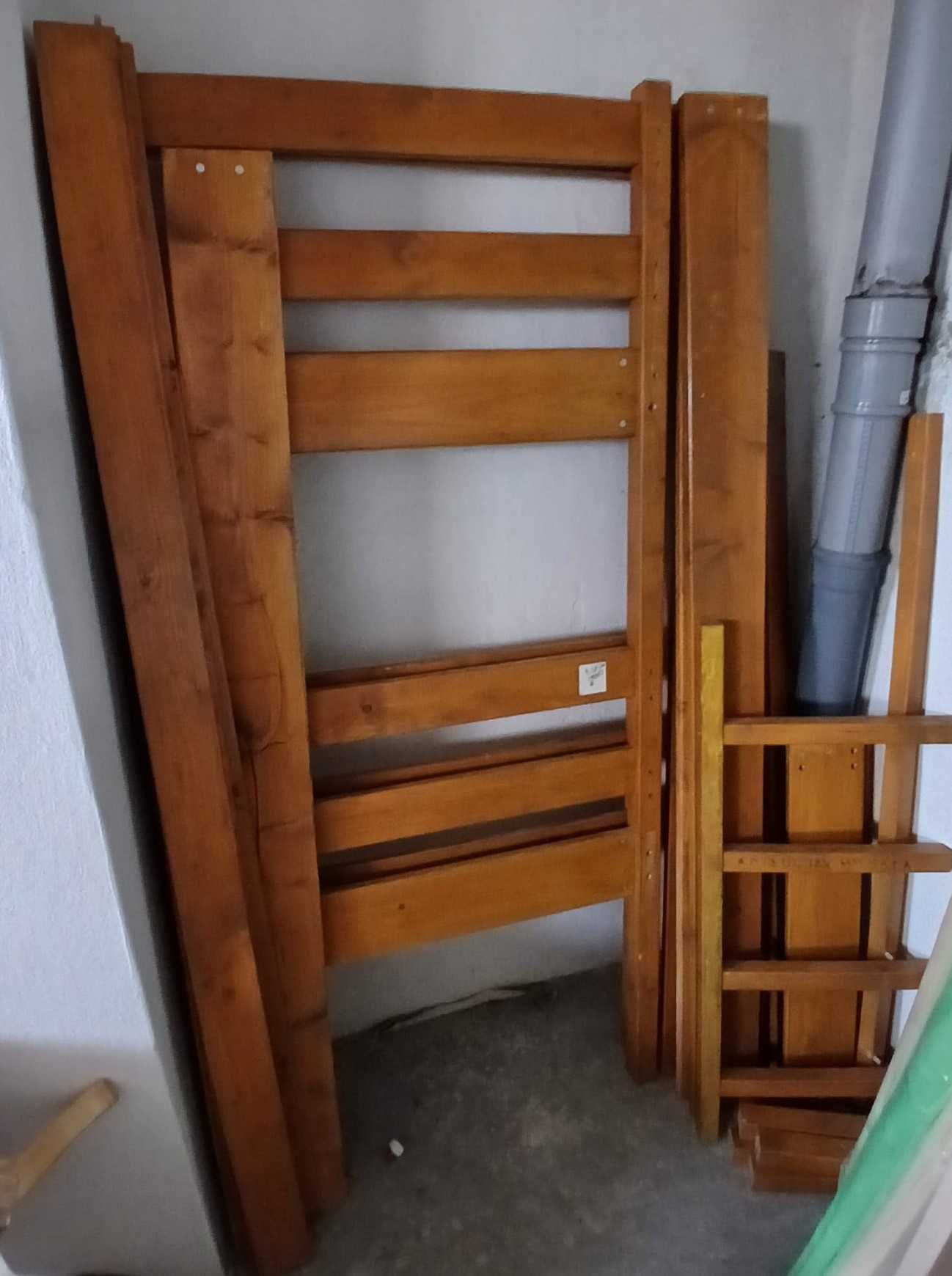 Łóżko piętrowe 3-osobowe dla dzieci – handmade!