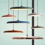 "Candeeiro Suspenso Nórdico Laranja – Design Minimalista, 40CM"