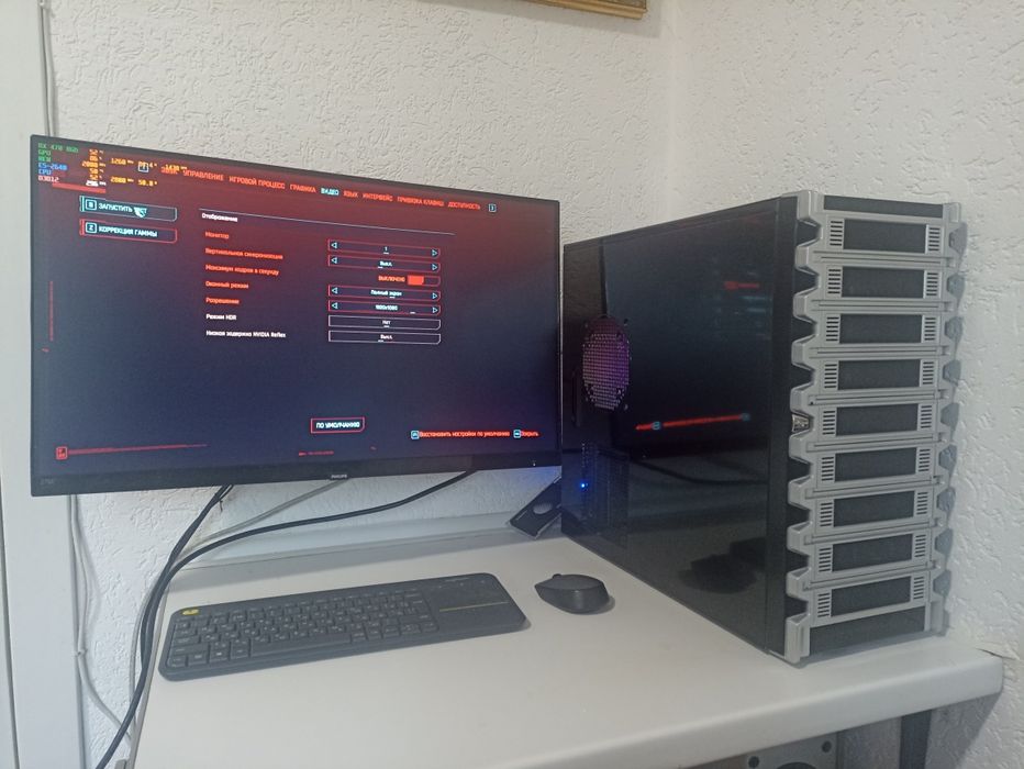 Игровой ПК, 6с\12t, RX570 8gb, 20Gb RAM, SSD+HDD