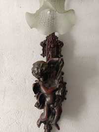 Lampka figuralna z aniołkiem