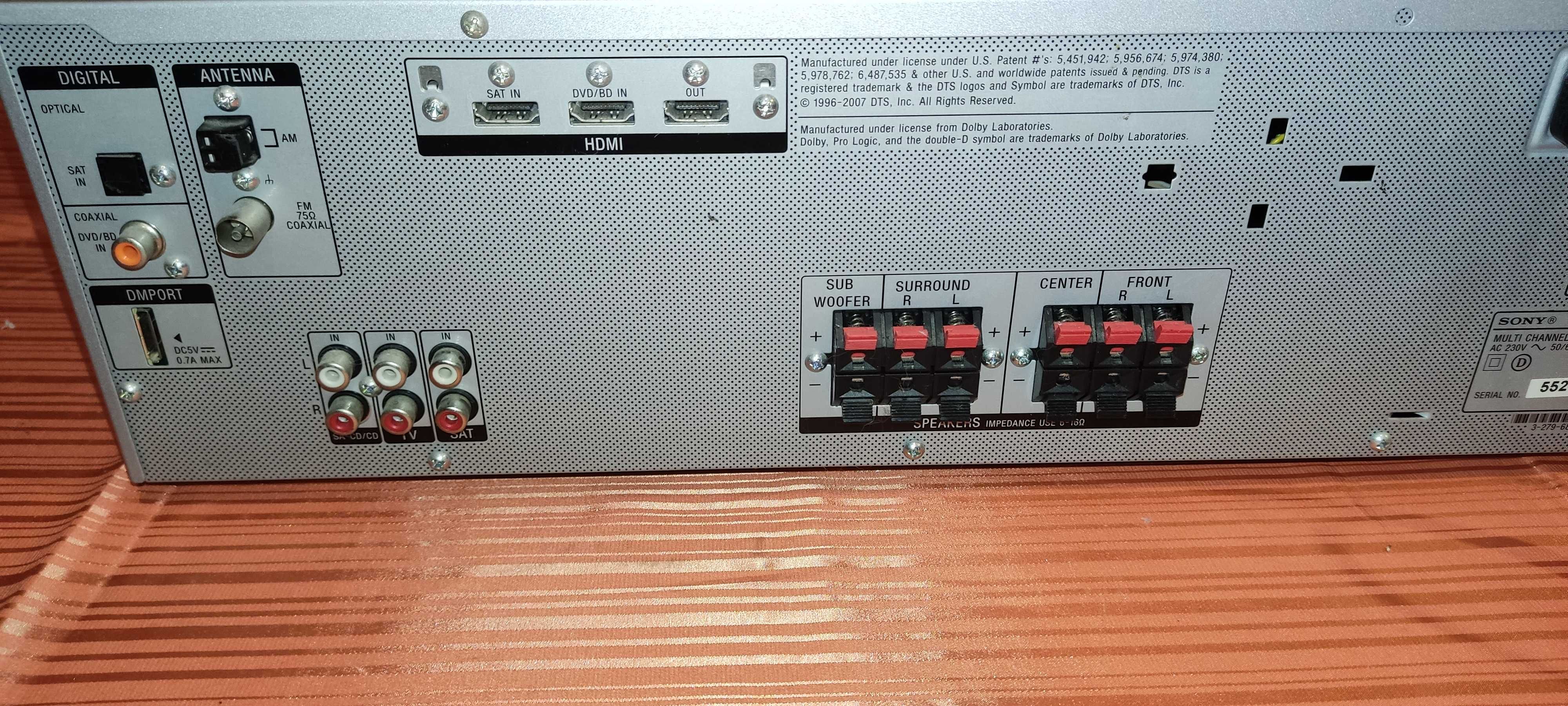 Sony STR-KG700 5.1 hdmi srebrny