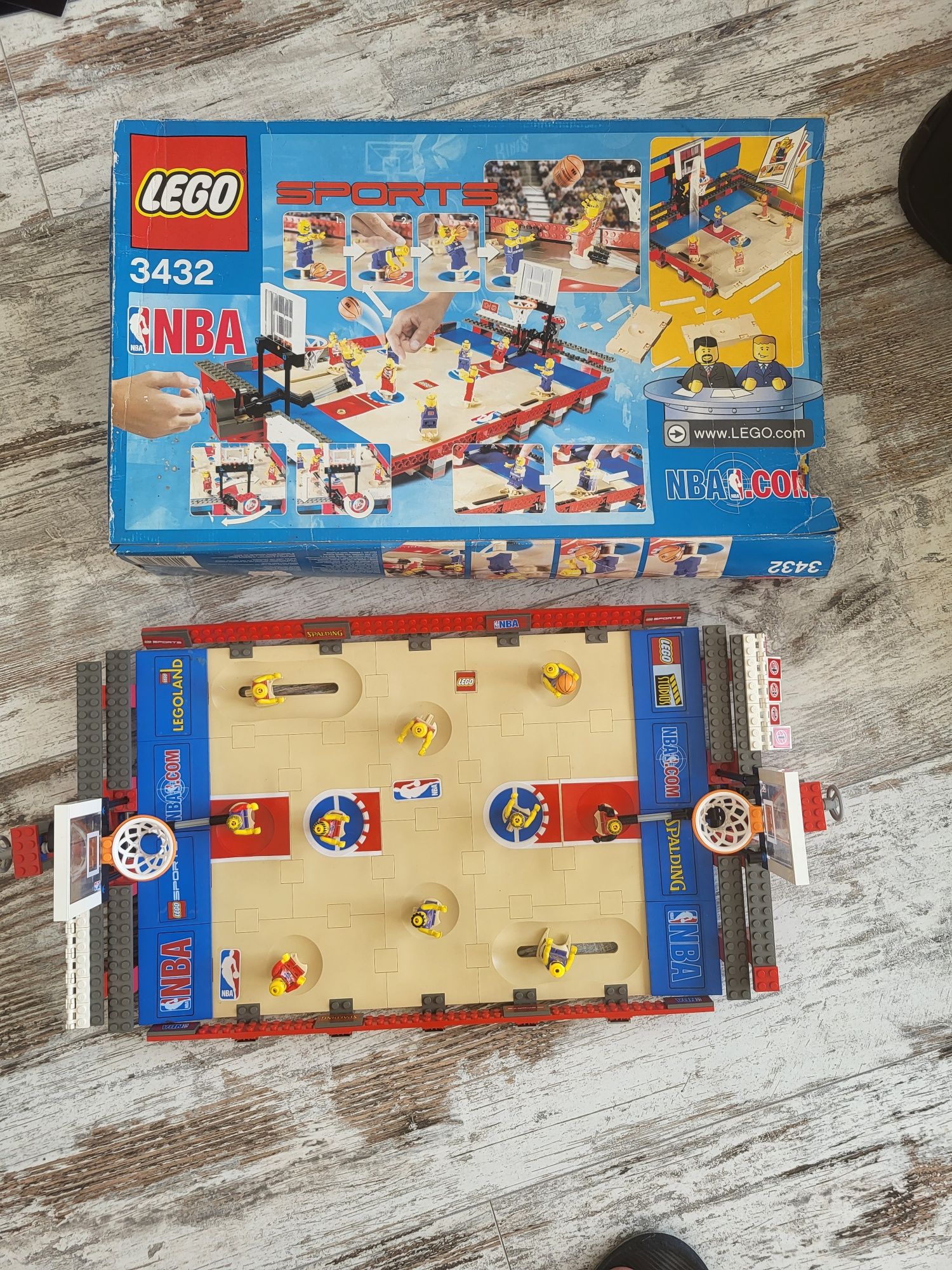 Продам дешево редкий набор раритет лего NBA lego баскетбол