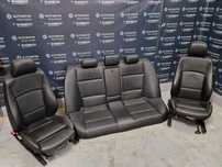 Jogo de bancos usados BMW SERIE 3 E90 PACK M PRETOS PELE