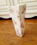 Wazon decoupage w kwiaty