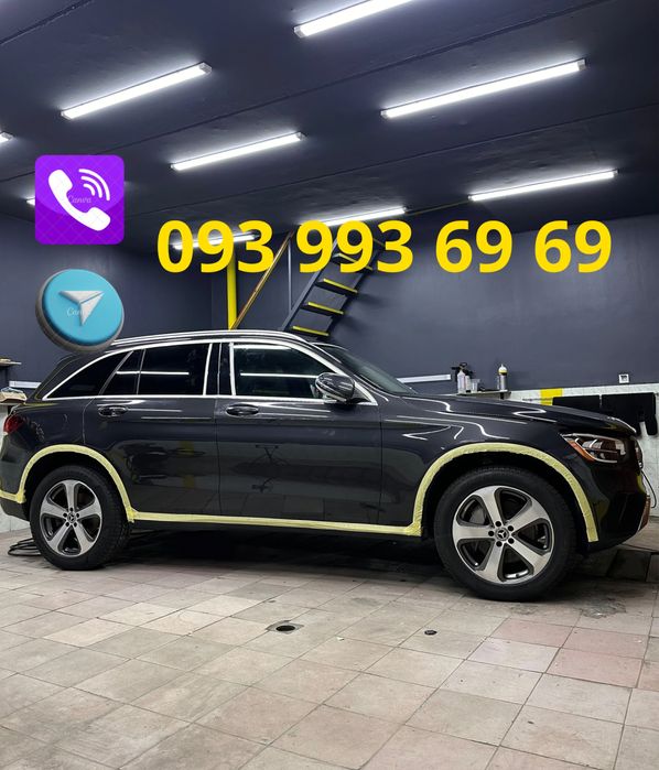 BI -LED лінзи установка линз подсветка салона антихром авто детейлинг