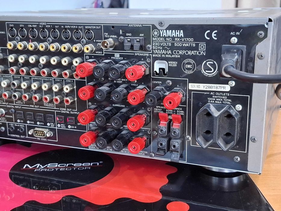ZADBANY amplituner Yamaha RX-V1700 HDMI kino domowe wzmacniacz