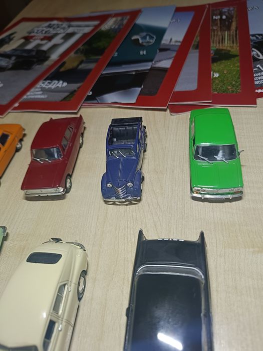 Модели Автолегенды СССР DEAGOSTINI