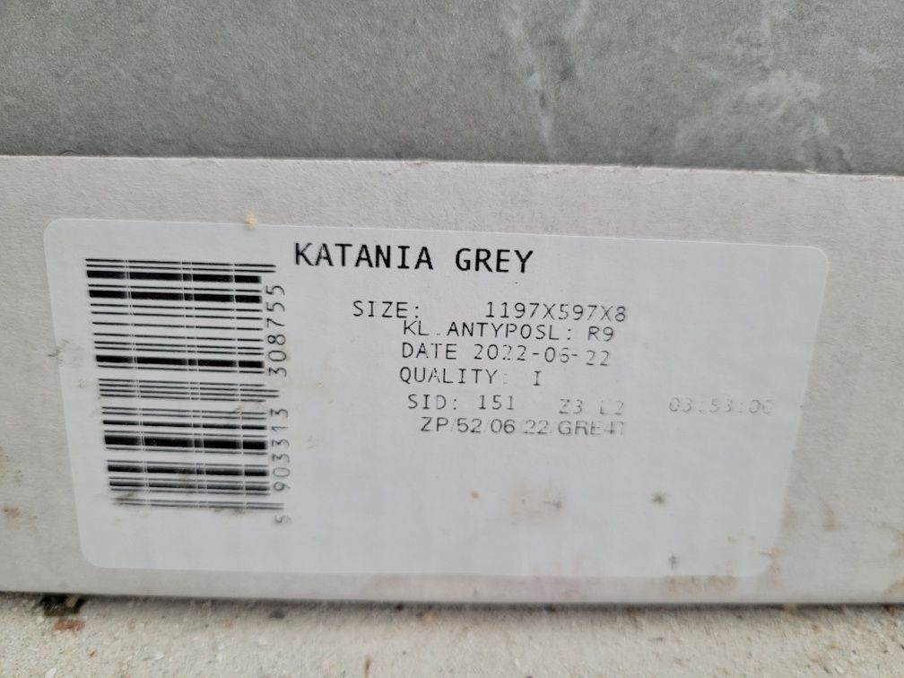 Gres szary Limone Katania Grey 120x60x8