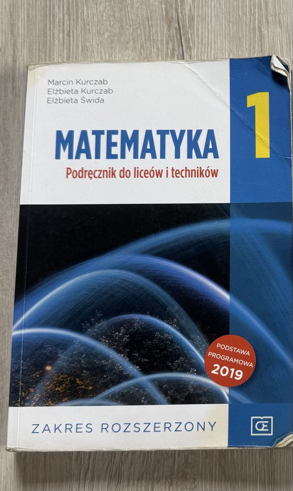 Podręcznik Matematyka 1 zakres rozszerzony