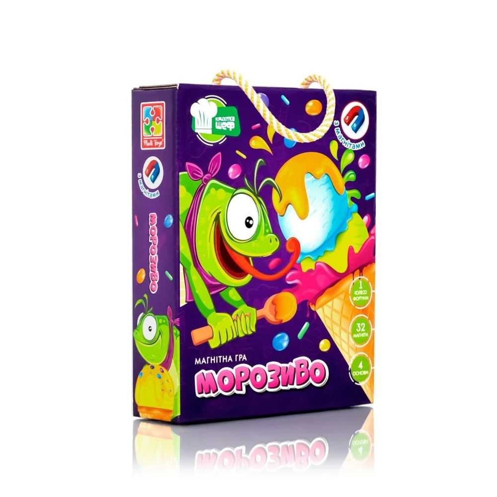 Игра магнитная Мороженое, Бургер Vladi Toys