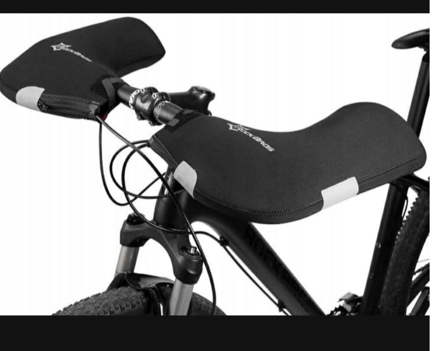 ROCKBROS Rękawice na Kierownicę rowerową odblaskowe el. R.uniwer