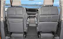 Organizer do siedzeń kabinowych VW T7 Multivan kierowca pasażer