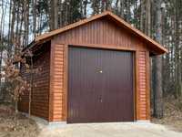 Garaż drewniany Masywny Domek CARPORT