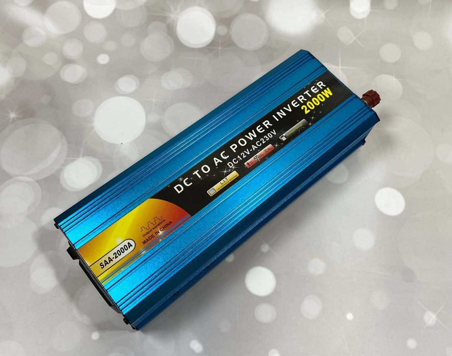 Інвертор перетворювач напруги 2000 Wat з 12 на 220
