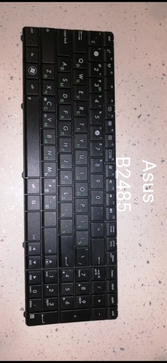Клавиши для клавиатуры asus k50-us, asus B2485