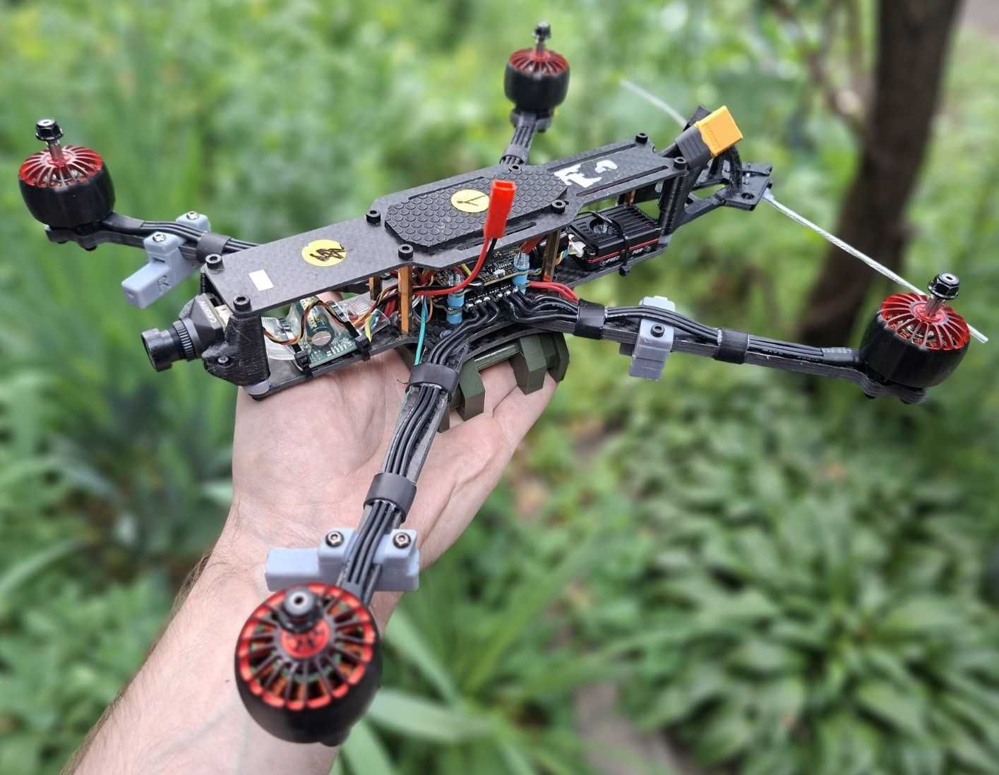 FPV 9 дюймів Красень Caddx Rush solo Readytosky F405 ESC 8 8.5 700MGz