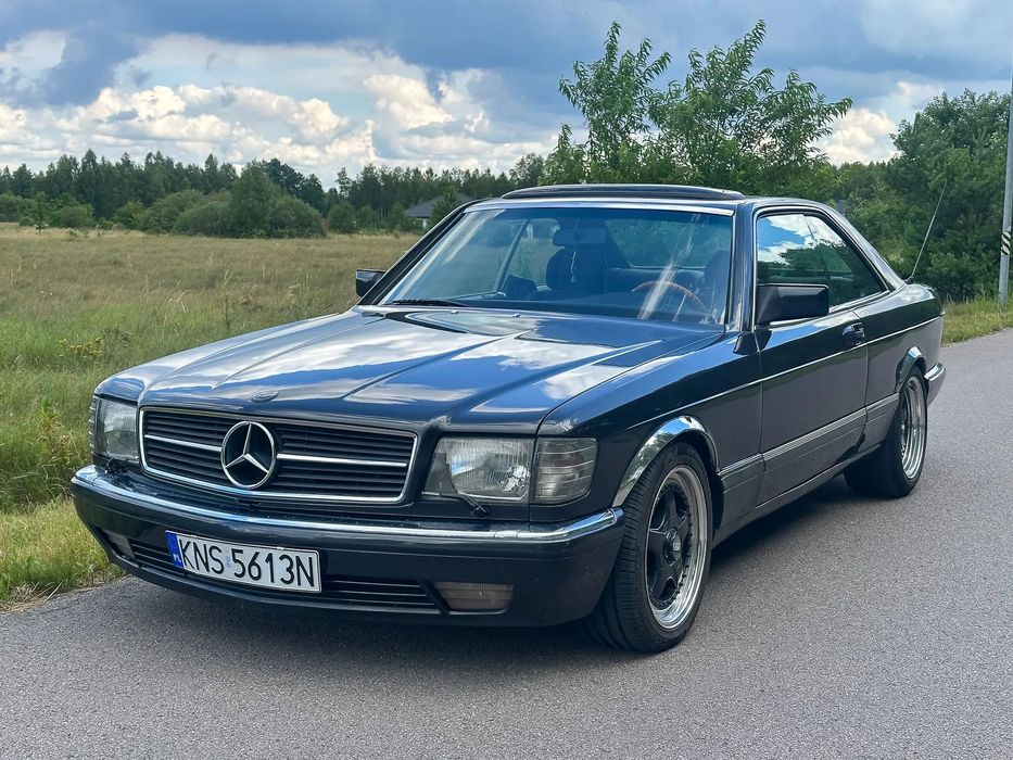 Mercedes-Benz Klasa S Mercedes 500SEC | Klasyczne Niemieckie Coupe | Felgi BBS