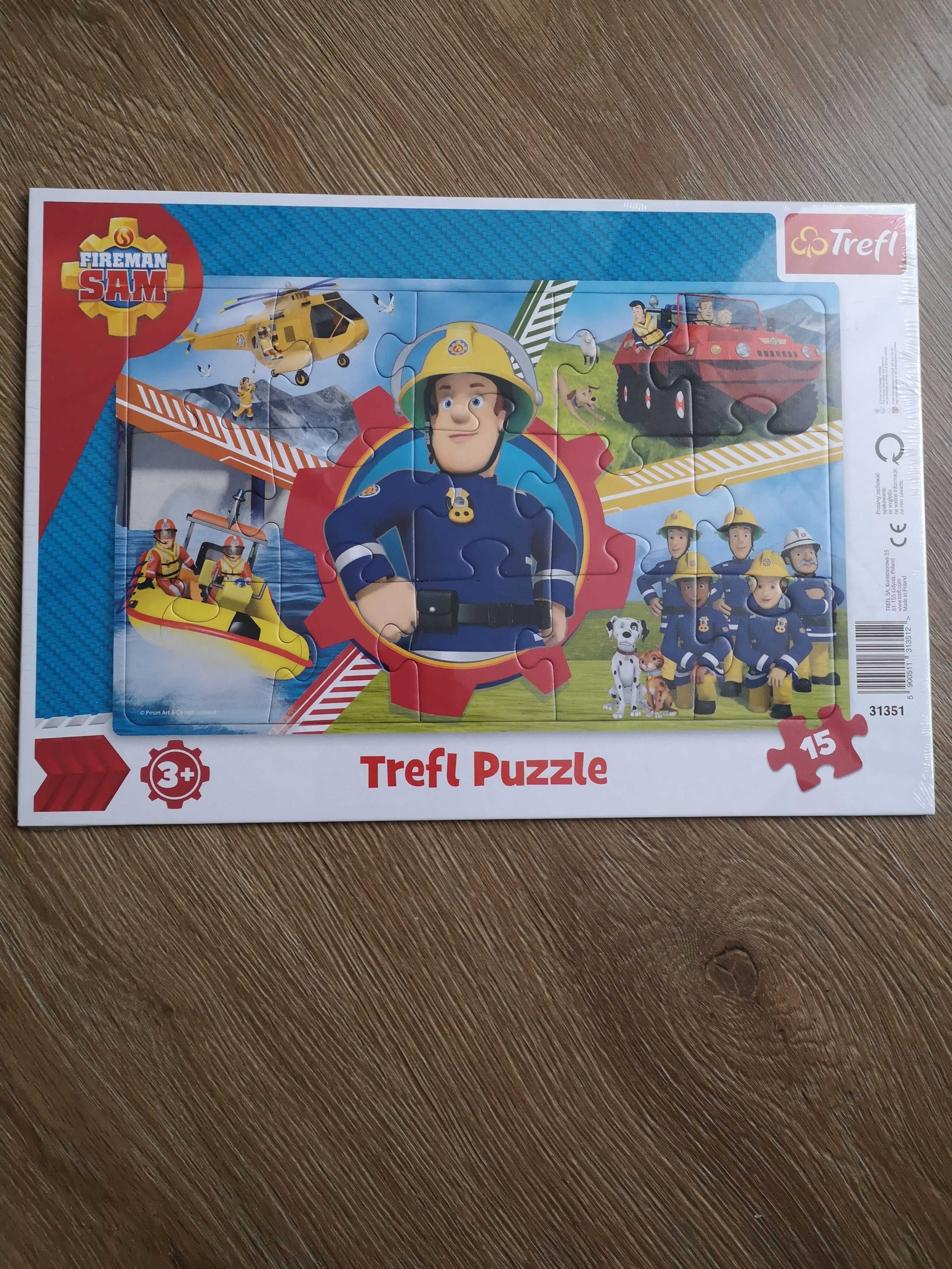 Puzzle ramkowe Trefl Strażak Sam