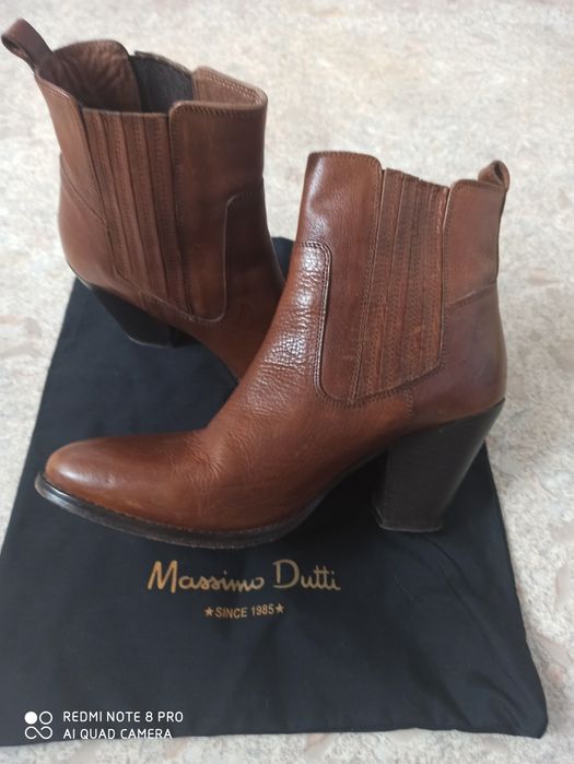 Ботильоны МассимоДути кожа р.38