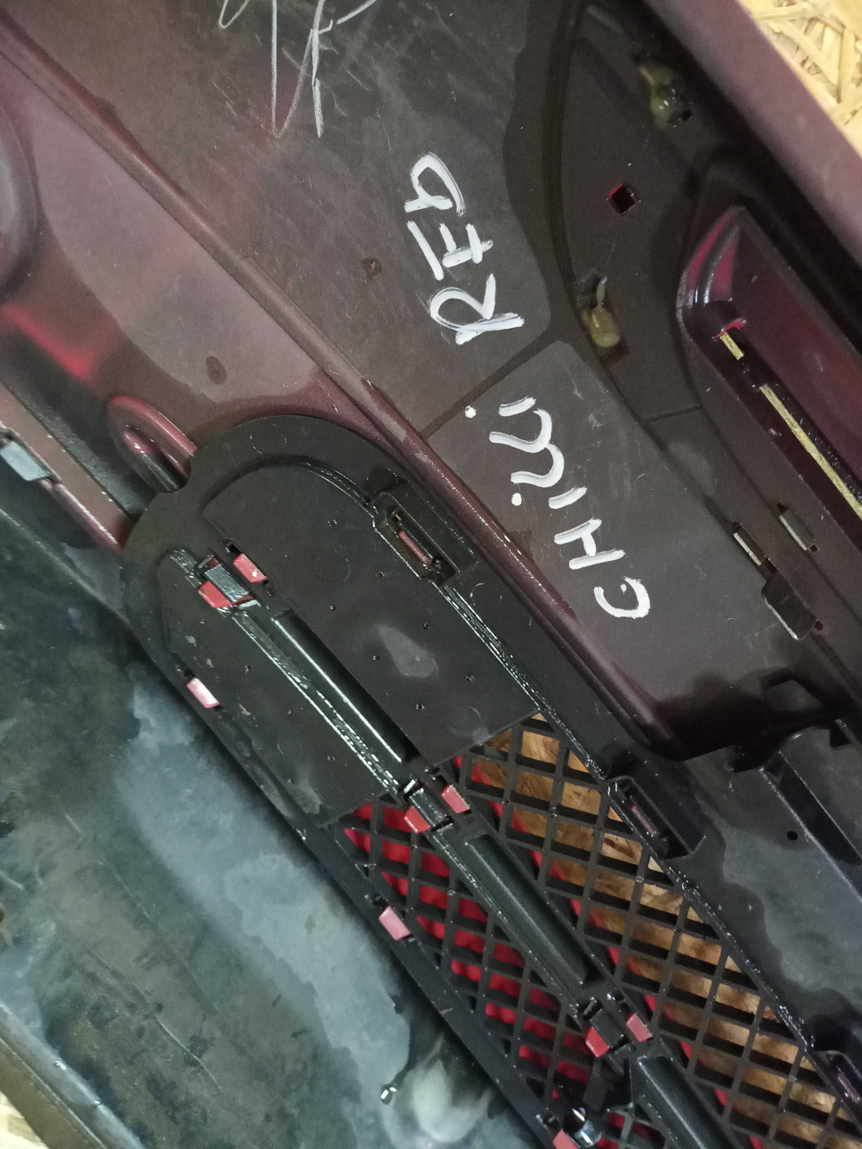 Mini One R50 FL lift zderzak przód przedni czerwony kompletny oryginał