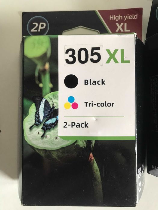 Картридж 305 XL чорний та кольоровий для HP 305XL